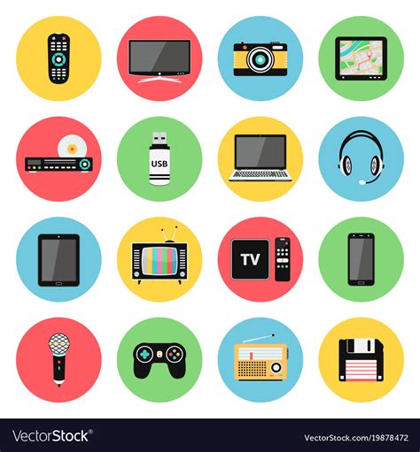 Electronic equipment Icons, Logos, Symbols – Free Download .